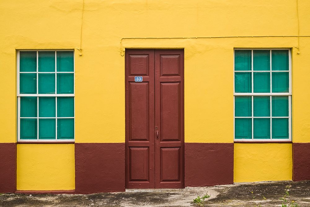 Canary Islands-La Palma Island-San Andres-village buildings